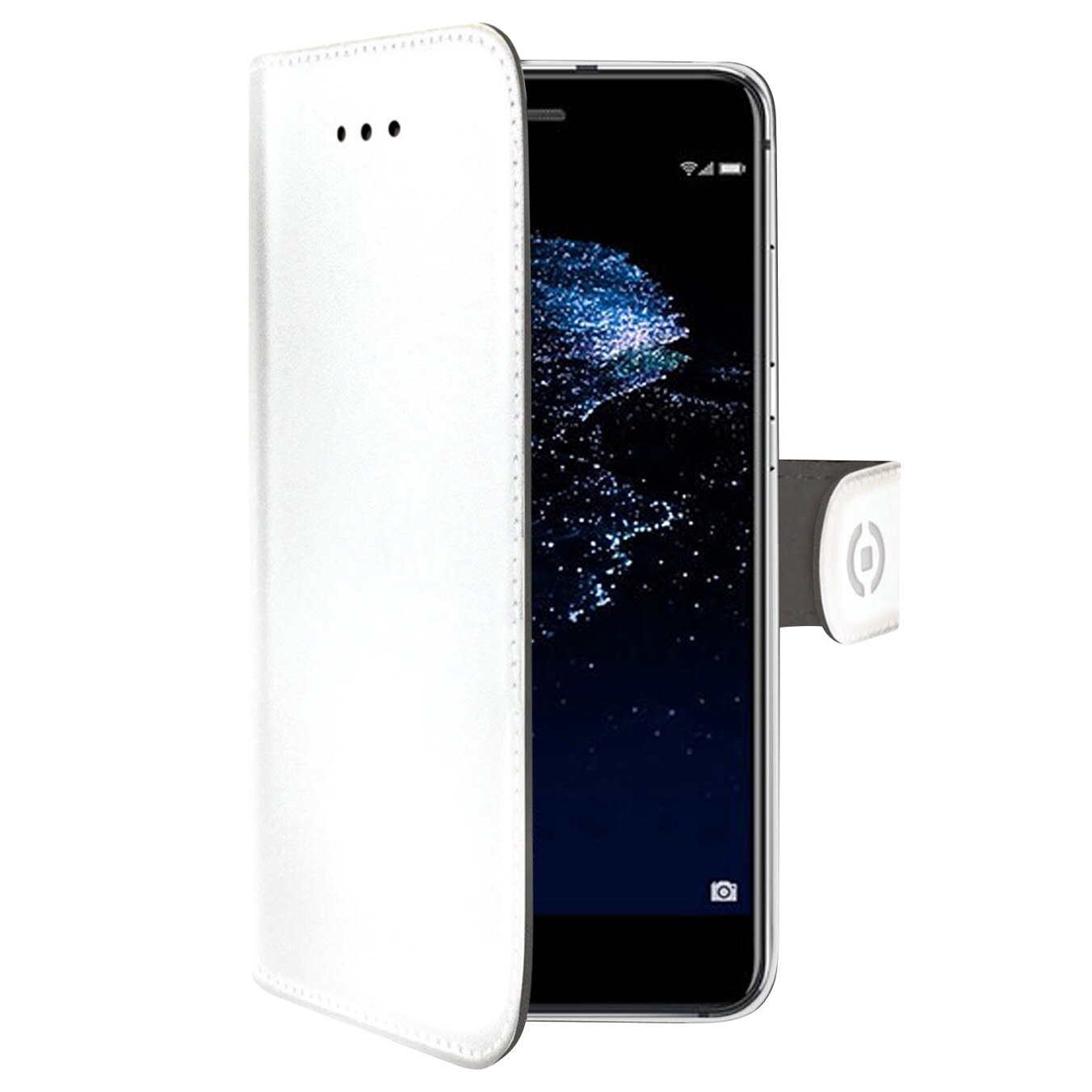Husa de protectie Celly WALLY pentru Huawei P10 Lite, Alb