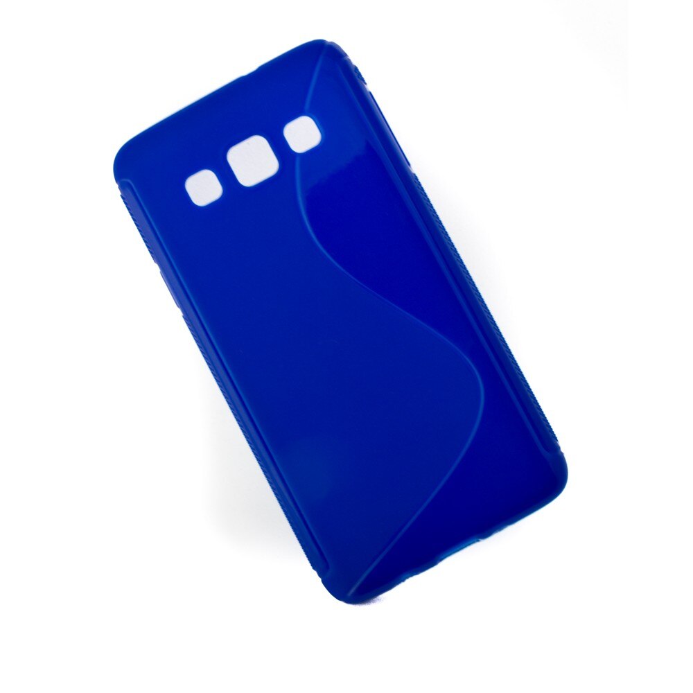 Husa Samsung Galaxy A3 A300 - S Line - silicon albastru