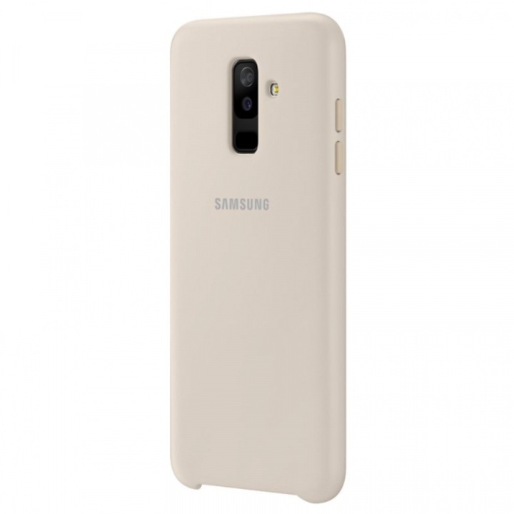 ОРИГИНАЛЕН Samsung Galaxy A6 2018 заден предпазен капак, защитно покритие, кейс, Крем - златен, BBL504