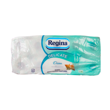 Hartie igienica Regina Delicate ocean 10 role/set Hartie igienica Regina Delicate ocean 10 role/set