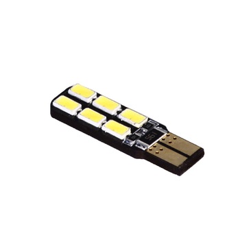 Set 2 becuri led T10 12 smd 5730 12V alba Set 2 becuri led T10 12 smd 5730 12V alba