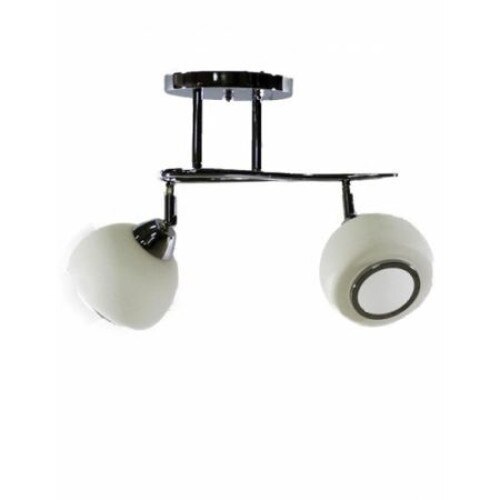 Candelabru Nikom NG 70661, E27, 2x40W, 220V, alb, crom