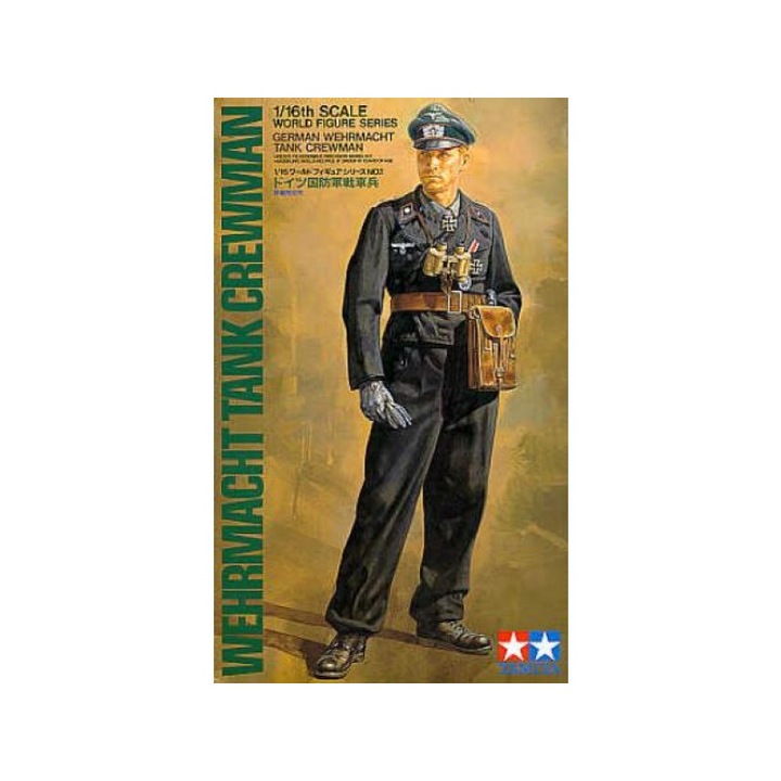 Macheta Militara de construit Tamiya German Wehrmacht Tank Crewman 1:16 TAM 36301