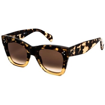 Ochelari de soare Celine shadow CL 41026/S VNN, fashion, negru auriu Ochelari de soare Celine shadow CL 41026/S VNN, fashion, negru auriu