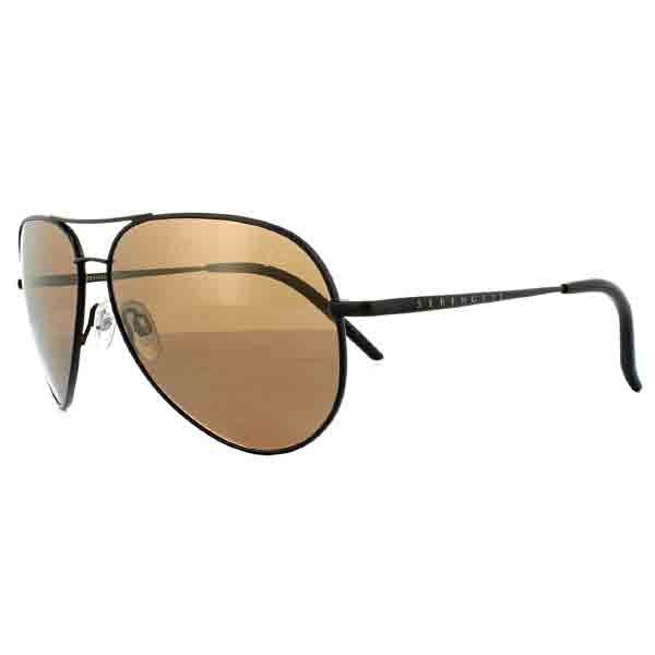 Ochelari de soare SERENGETI Panarea 8487, aviator, negru