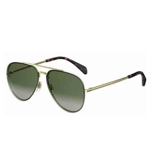 Ochelari de soare Celine mirror small CL 41392/S J5G XM, aviator, auriu