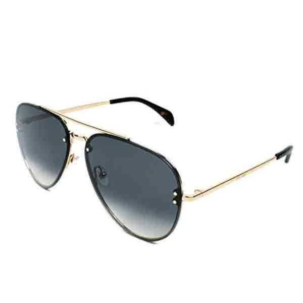 Ochelari de soare Celine mirror small CL 41392/S J5G W2, aviator, auriu si negru