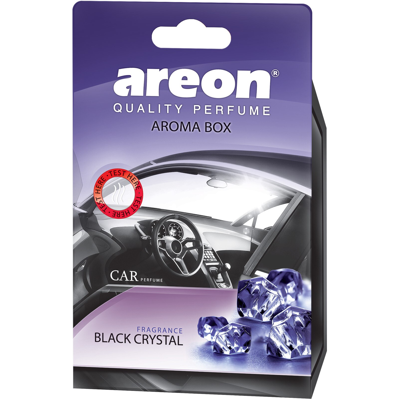 Odorizant auto Areon Aroma Box Black Crystal