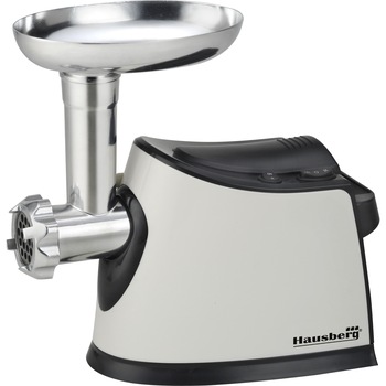 Masina de tocat carne electrica Hausberg HB-3440A,1600W,Buton Reverse,Picioare antialunecare,Loc depozitare accesorii,Alb Masina de tocat carne electrica Hausberg HB-3440A,1600W,Buton Reverse,Picioare antialunecare,Loc depozitare accesorii,Alb