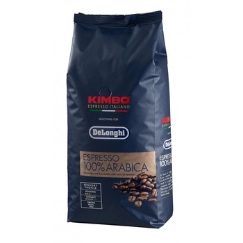 Cafea boabe Kimbo Arabica 100 % Delonghi, 1000 g Cafea boabe Kimbo Arabica 100 % Delonghi, 1000 g