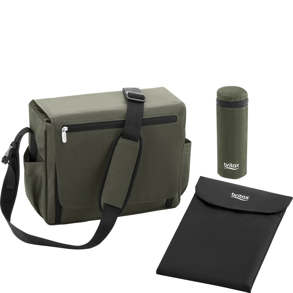 Geanta schimbare bebelus Britax Romer Nursery, Olive Denim
