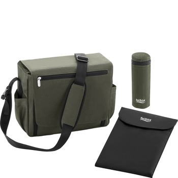 Geanta schimbare bebelus Britax Romer Nursery, Olive Denim Geanta schimbare bebelus Britax Romer Nursery, Olive Denim