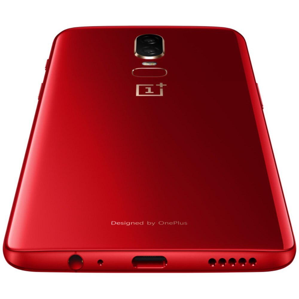 Telefon mobil OnePlus 6, 128GB, 8GB, Dual SIM, Rosu - eMAG.ro
