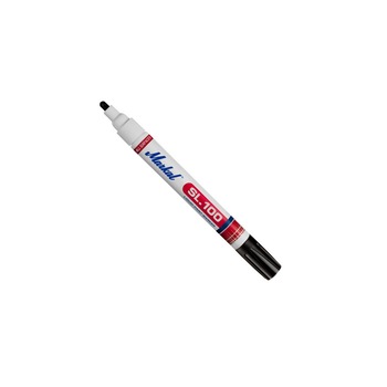 Marker permanent industrial cu vopsea MARKAL SL-100, negru, varf rotund 2 - 4 mm Marker permanent industrial cu vopsea MARKAL SL-100, negru, varf rotund 2 - 4 mm