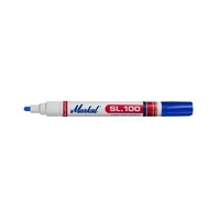 marker permanent industrial cu vopsea markal sl-100 albastru varf rotund 2 - 4 mm imagen 58_0_
0