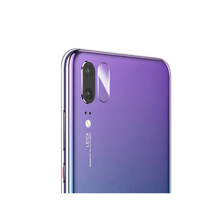 Folie sticla pentru Camera, Huawei P20 Lite, Transparent