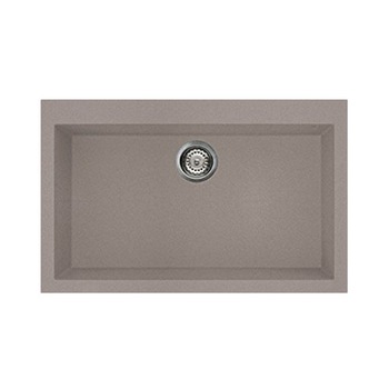 Chiuveta granitek Elleci Quadra 130, 790 x 500 mm, adancime 200 mm, Tortora G43 Chiuveta granitek Elleci Quadra 130, 790 x 500 mm, adancime 200 mm, Tortora G43