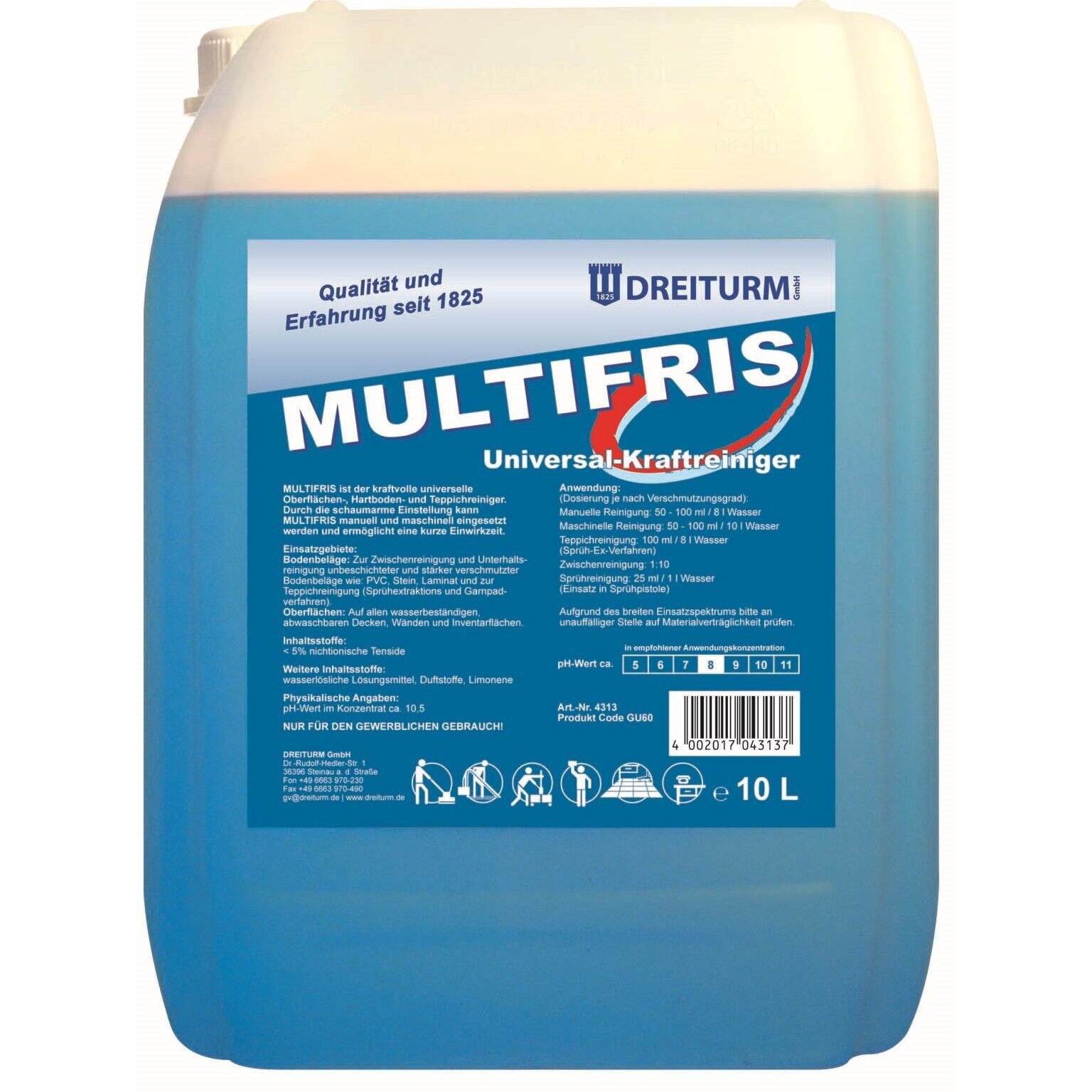 Detergent universal - Multifris 10l