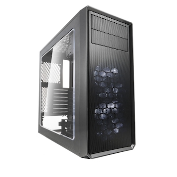 Carcasa Fractal Design Focus G Gray Window, Middle Tower, fara sursa, Gri Carcasa Fractal Design Focus G Gray Window, Middle Tower, fara sursa, Gri