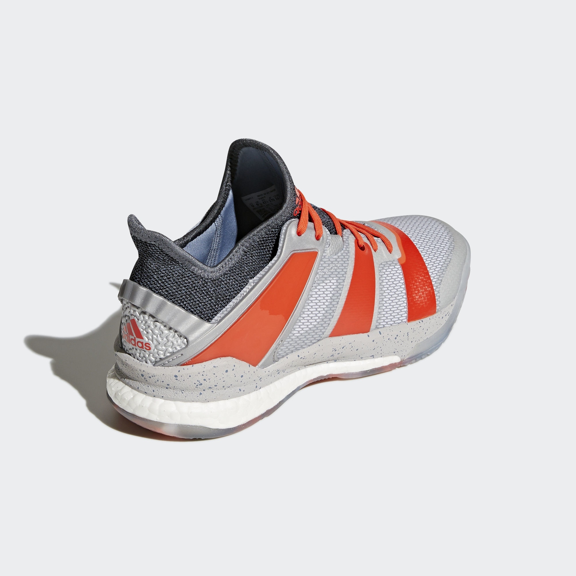 Pantofi sport Adidas Stabil X, gri/rosu, 40 - eMAG.ro