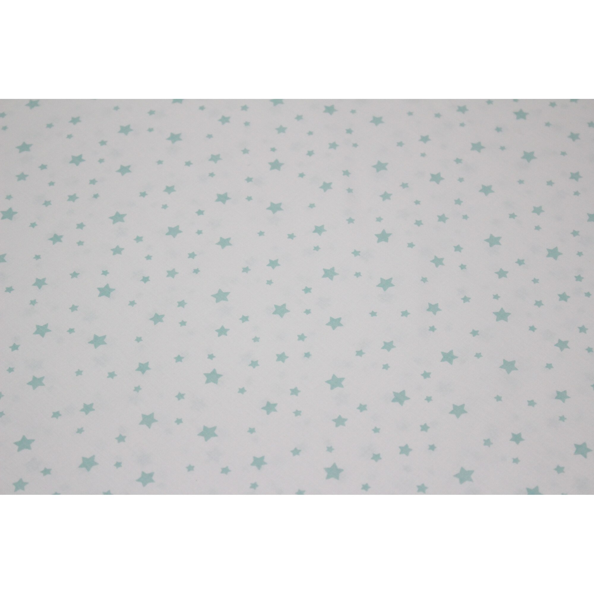 Material textil , Ranforce stelute turcoaz praf, 100% bumbac , 240 x 100cm