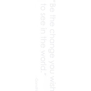 Be the change - Sticker Decorativ - Alb polar - 135 x 30 cm Be the change - Sticker Decorativ - Alb polar - 135 x 30 cm