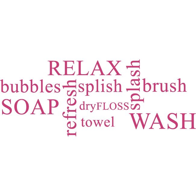 Improspatare zilnica - Sticker Decorativ - Magenta - 180 x 71 cm