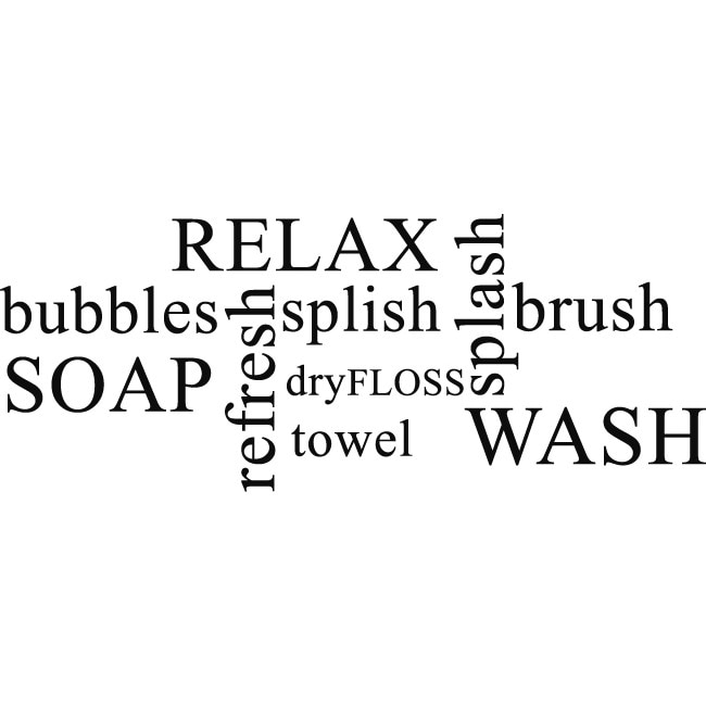 Improspatare zilnica - Sticker Decorativ - Negru - 180 x 71 cm