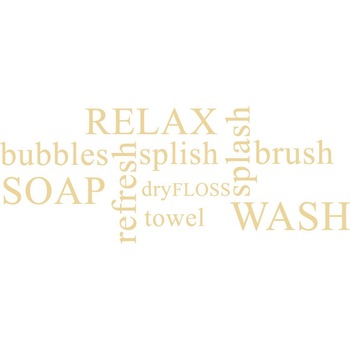 Improspatare zilnica - Sticker Decorativ - Bej - 135 x 53 cm Improspatare zilnica - Sticker Decorativ - Bej - 135 x 53 cm