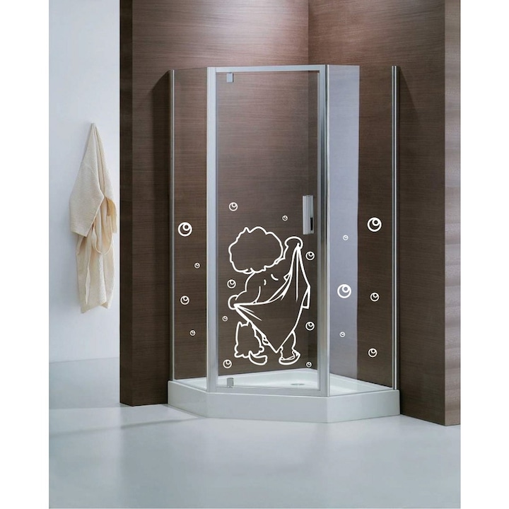 Baietasul ingrijit - Sticker Decorativ - Indigo - 106 x 150 cm