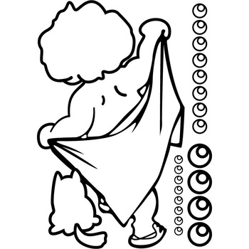 Baietasul ingrijit - Sticker Decorativ - Negru - 80 x 113 cm Baietasul ingrijit - Sticker Decorativ - Negru - 80 x 113 cm