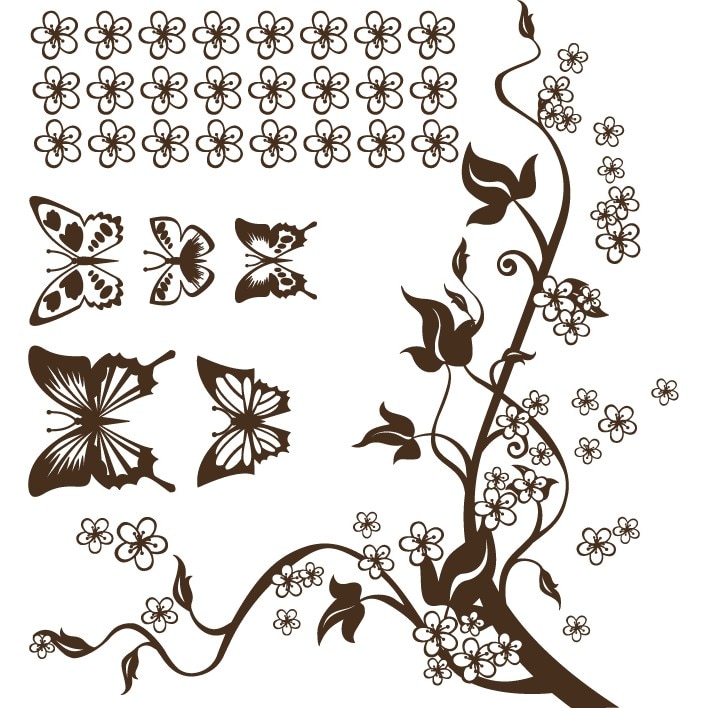 Farmec de primavara - Sticker Decorativ - Choco - 119 x 129 cm