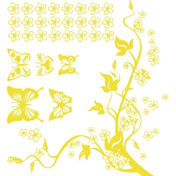 Farmec de primavara - Sticker Decorativ - Lemon - 119 x 129 cm Farmec de primavara - Sticker Decorativ - Lemon - 119 x 129 cm