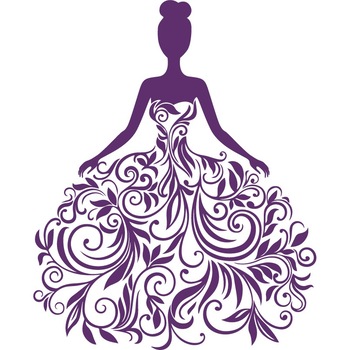 Mireasa - Sticker Decorativ - Indigo - 89 x 111 cm Mireasa - Sticker Decorativ - Indigo - 89 x 111 cm