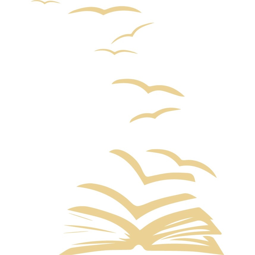 Sticker pentru biblioteca - Sticker Decorativ - Bej - 119 x 157 cm
