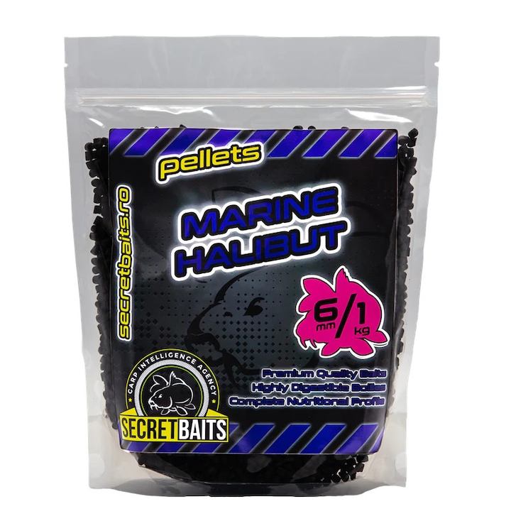Pelete Secret Baits Marine Halibut 2mm - 1kg