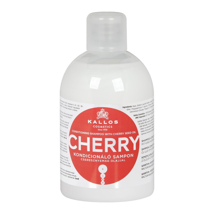 Kallos Cosmetics Cherry Shampoo за жени 1000 ml