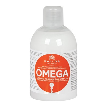 Sampon de par Omega pentru parul lipsit de viata KJMN Kallos 1000ml Sampon de par Omega pentru parul lipsit de viata KJMN Kallos 1000ml