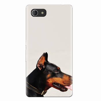 Husa silicon pentru Sony Xperia E3, Doberman Husa silicon pentru Sony Xperia E3, Doberman