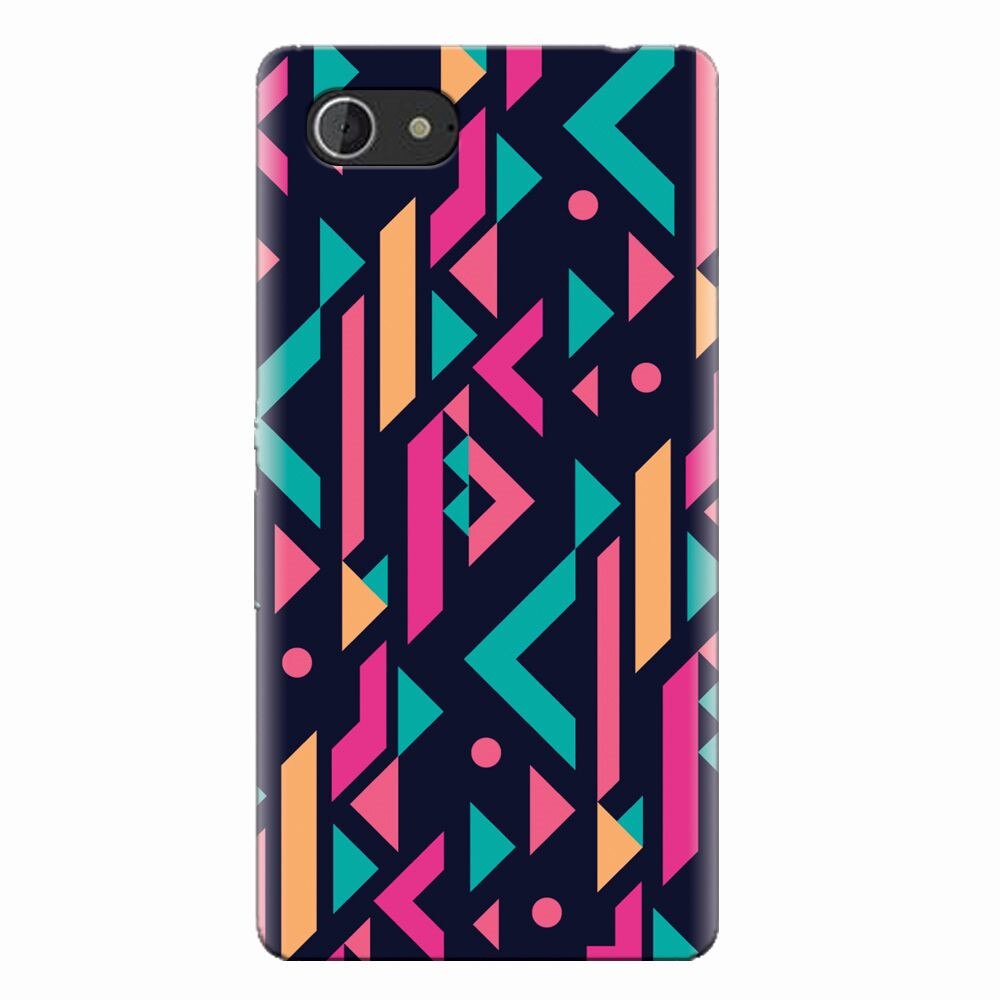 Husa silicon pentru Sony Xperia E3, Alien Geometrics