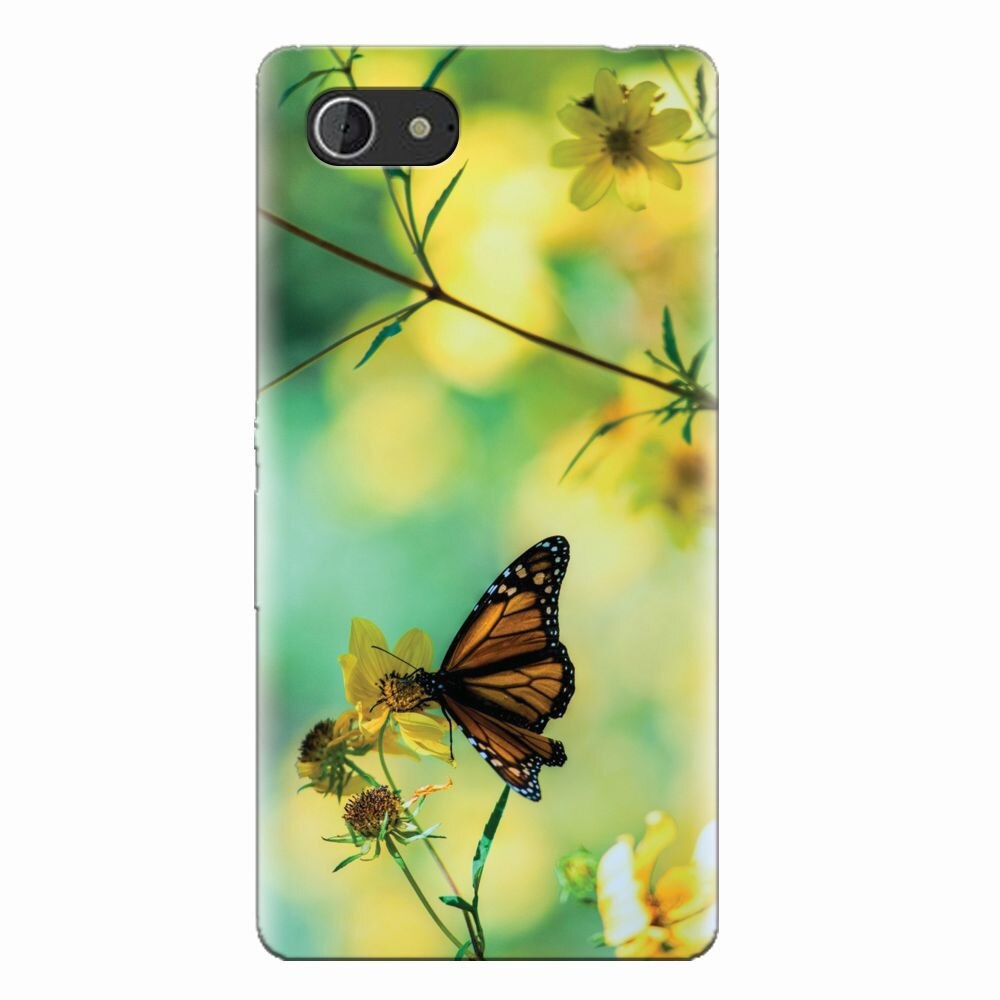 Husa silicon pentru Sony Xperia E3, Butterfly