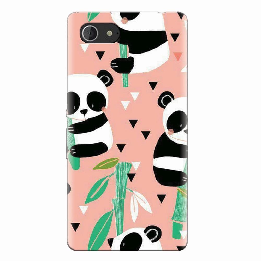 Husa silicon pentru Sony Xperia E3, Baby Panda 001