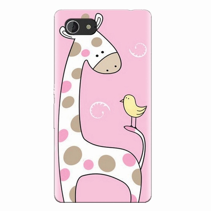 Силиконов кейс за Sony Xperia E3, Сладко Жирафче