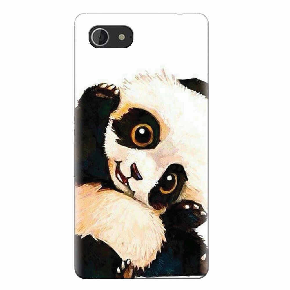 Husa silicon pentru Sony Xperia E3, Baby Panda 002