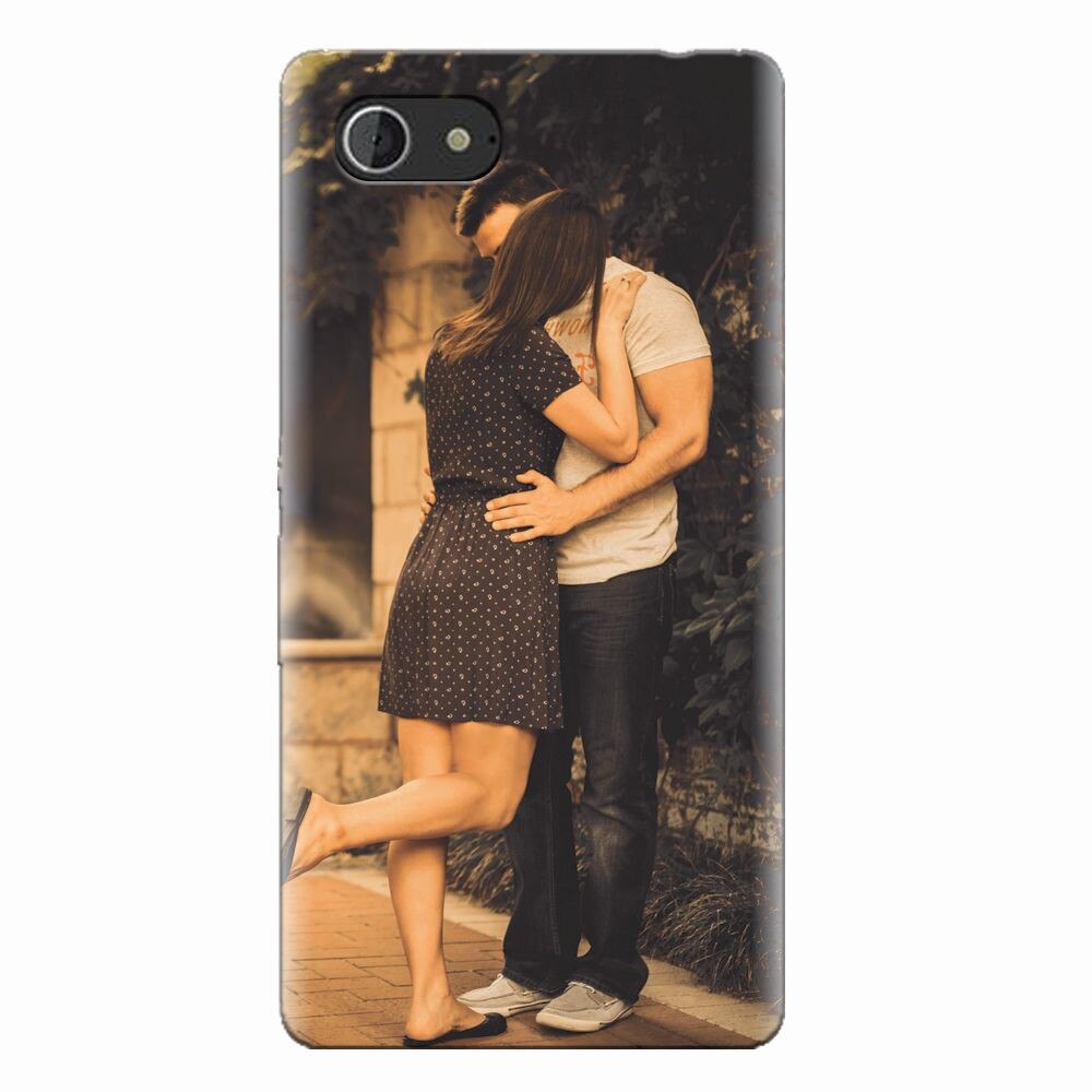 Husa silicon pentru Sony Xperia E3, Couple Kiss