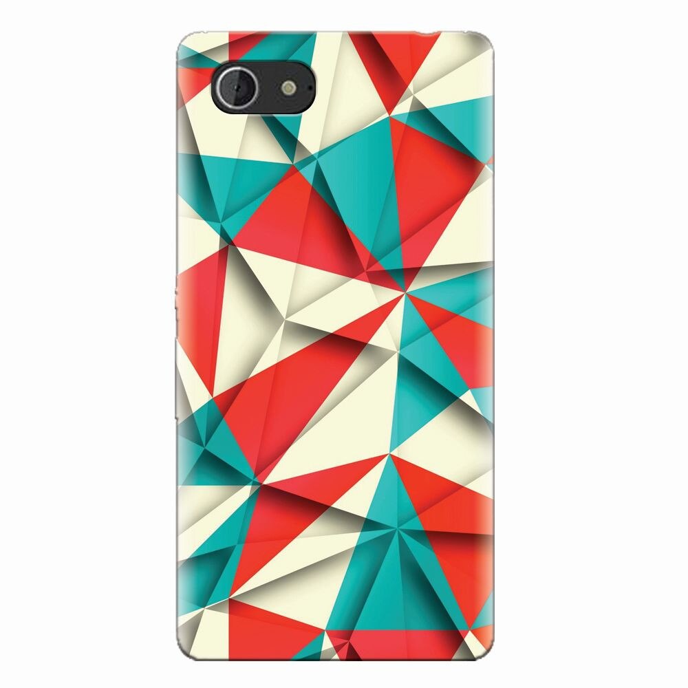 Husa silicon pentru Sony Xperia E3, Abstract Vector