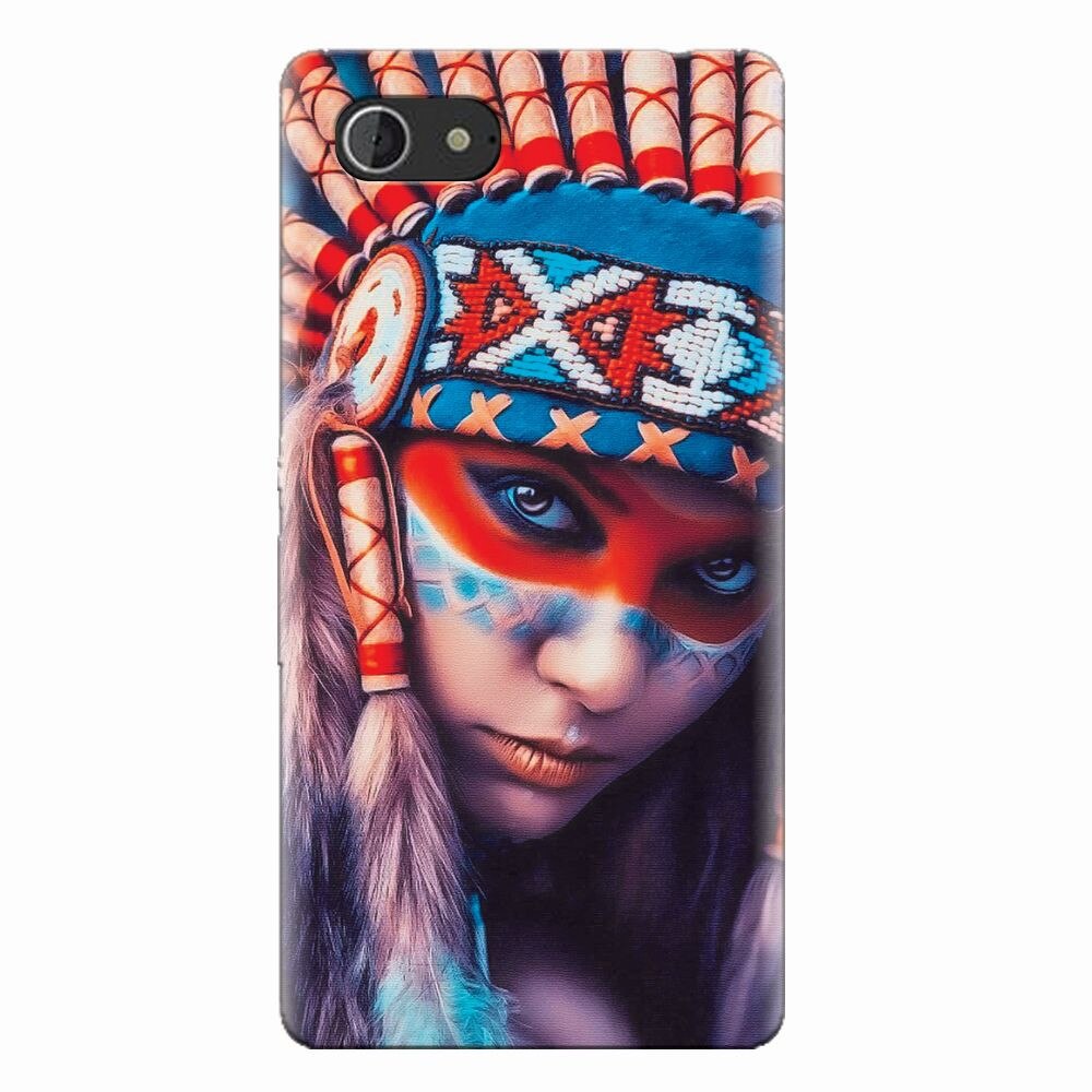 Husa silicon pentru Sony Xperia E3, Attractive Girl Model