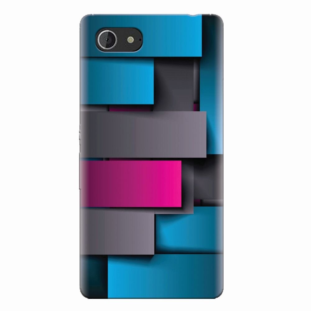 Husa silicon pentru Sony Xperia E3, Cool Abstract