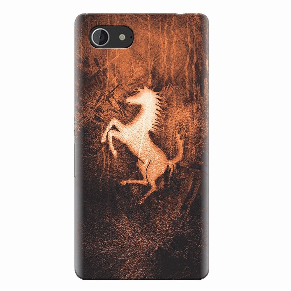 Husa silicon pentru Sony Xperia E3, Amazing Horse