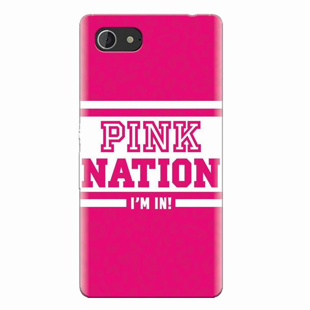 Husa silicon pentru Sony Xperia E3, Pink Nation